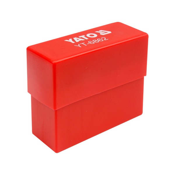 ZNACZNIKI NUMERATORY LITEROWE 6 MM, ZESTAW 27 SZT. YT-6862