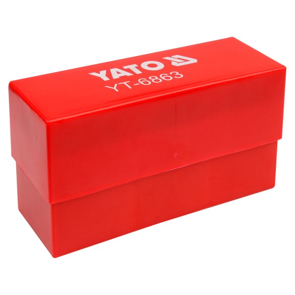 ZNACZNIKI NUMERATORY LITEROWE 8 MM, ZESTAW 27 SZT. YT-6863