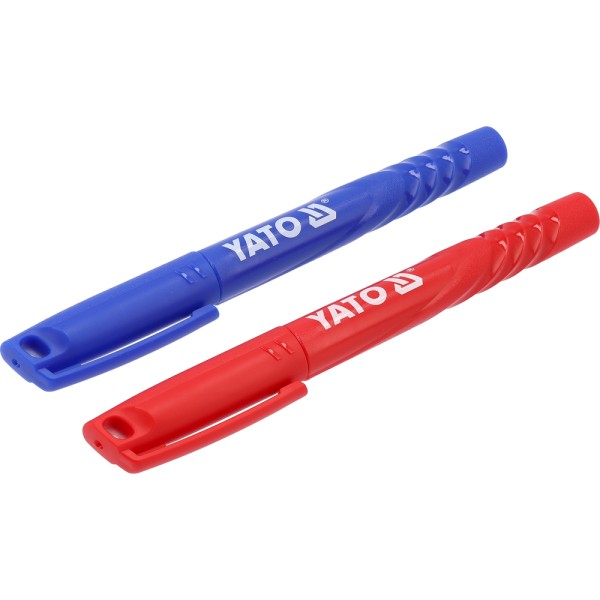 MARKERY KPL. 2 SZT / NIEBIESKI-CZERWONY YT-69301