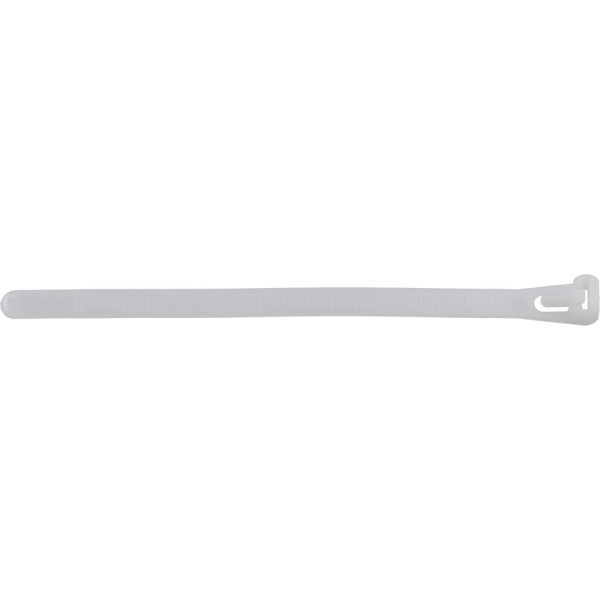 OPASKI PLASTIKOWE, ROZPINANE 7,6X150MM 50SZT. BIAŁ YT-70662