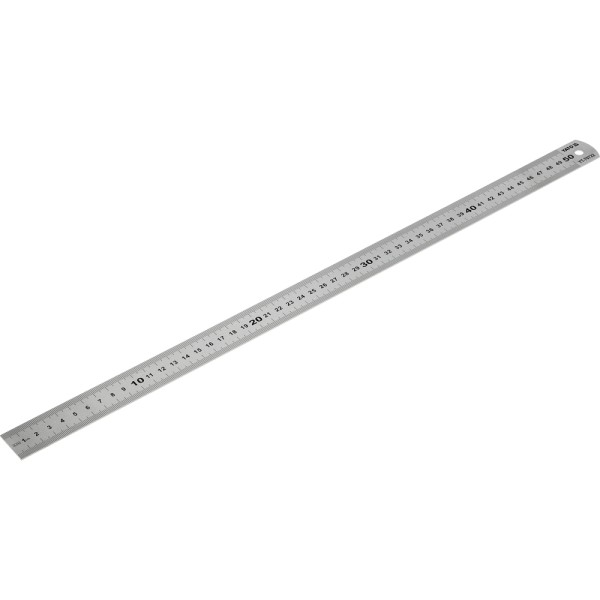 LINIAŁ MIERNICZY STAINLESS STEEL 500MM YT-70722