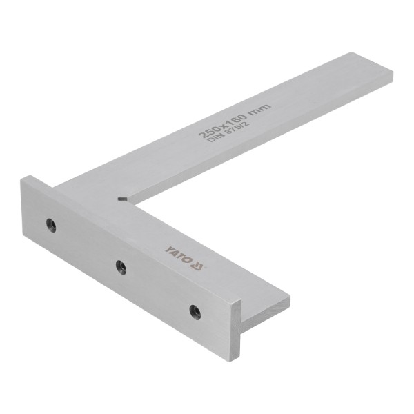 KĄTOWNIK ŚLUSARSKI ZE STOPKĄ 250X160 MM KL II YT-70764