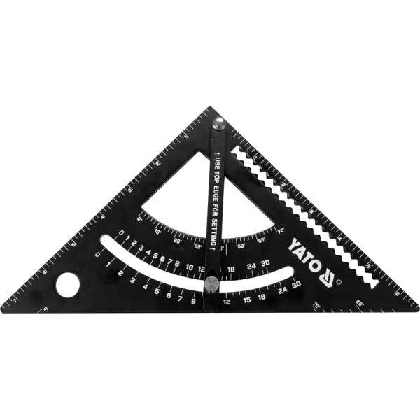 KĄTOWNIK ALUMINIOWY 170 MM -EKIERKA YT-70782