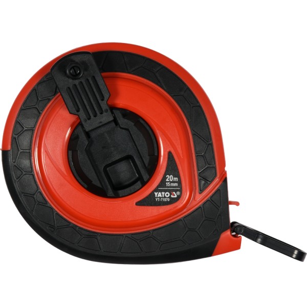 TAŚMA MIERNICZA 20 M X 15 MM Z WŁÓKNA SZKLANEGO, GŁADKA, III KLASA DOKŁADNOŚCI YT-71570