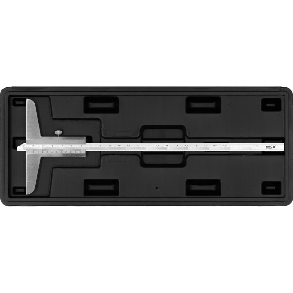 GŁĘBOKOŚCIOMIERZ SUWMIARKOWY 200 MM YT-72241