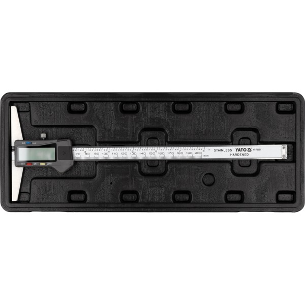 GŁĘBOKOŚCIOMIERZ ELEKTRONICZNY 200 MM YT-72251