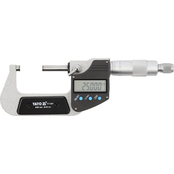 CYFROWY MIKROMETR ZEWNĘTRZNY 25-50MM / 0.001MM YT-72307
