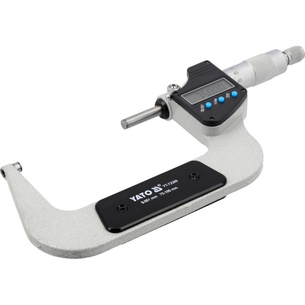 CYFROWY MIKROMETR ZEWNĘTRZNY 75-100MM / 0.001MM YT-72309