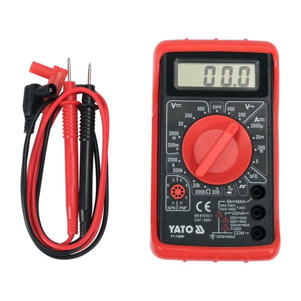 MULTIMETR/MIERNIK CYFROWY, BUZER YT-73080