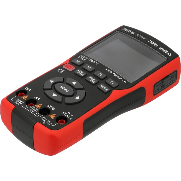 3 W 1 OSCYLOSKOP, MIERNIK CYFROWY, GENERATOR 280MSA/S 50MHZ YT-730944