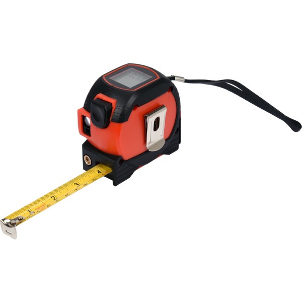 DALMIERZ LASEROWY 40 M Z MIARĄ ZWIJANĄ 5 M I LASEREM KRZYŻOWYM YT-73122