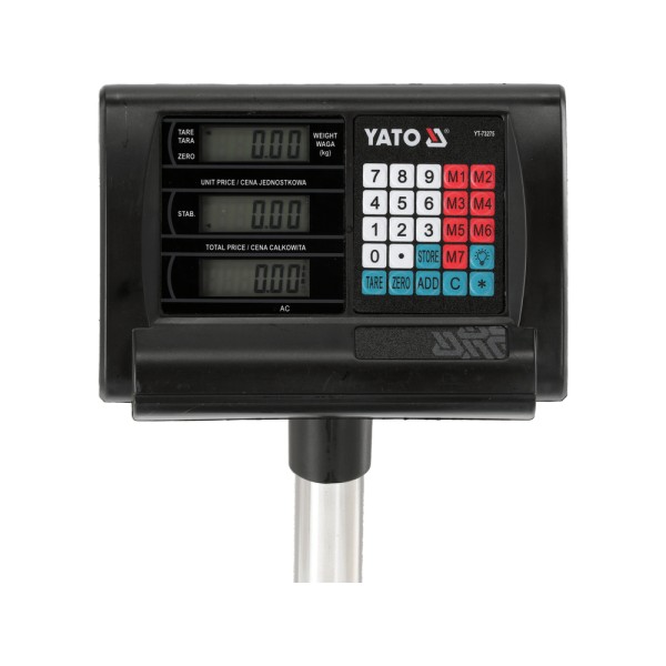 WAGA ELEKTRONICZNA PLATFORMOWA 100KG/20G YT-73275