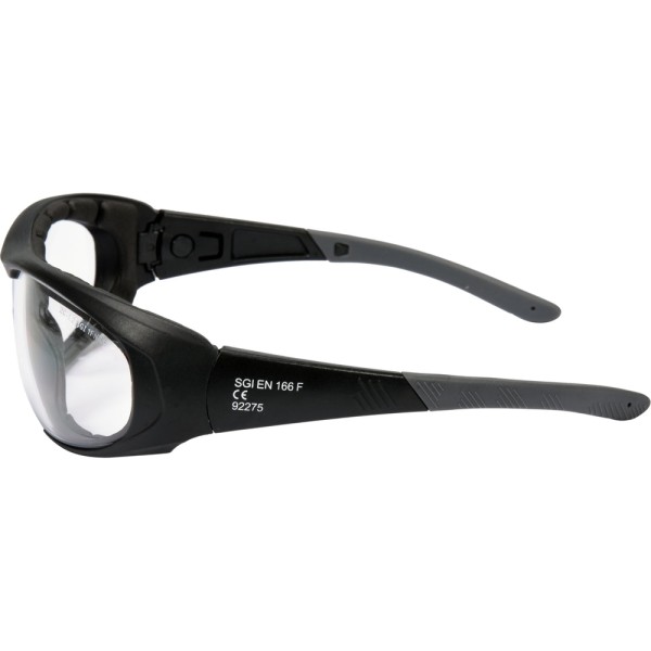 OKULARY OCHRONNE, BEZBARWNE Z PASKIEM YT-73766