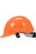 KASK OCHRONNY POMARAŃCZOWY WYSOKI KOMFORT SZYBKA REGULACJA ABS YT-73970