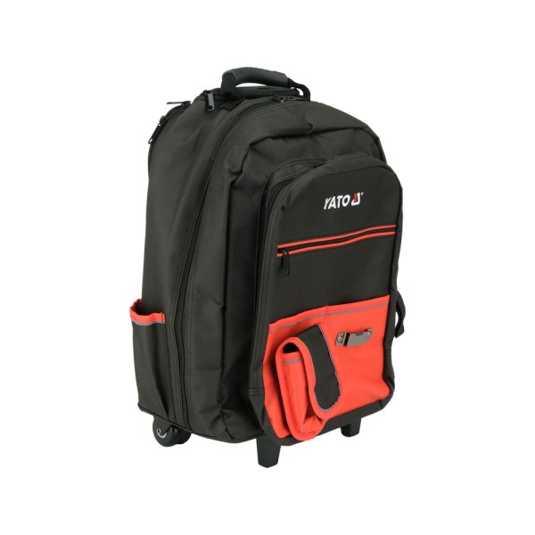 PLECAK NARZĘDZIOWY Z KOŁAMI 27 L I TWARDYM DNEM YT-74287