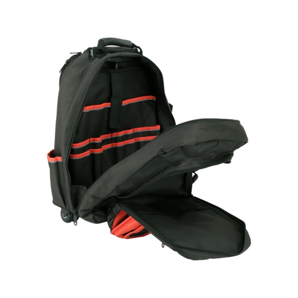 PLECAK NARZĘDZIOWY Z KOŁAMI 27 L I TWARDYM DNEM YT-74287