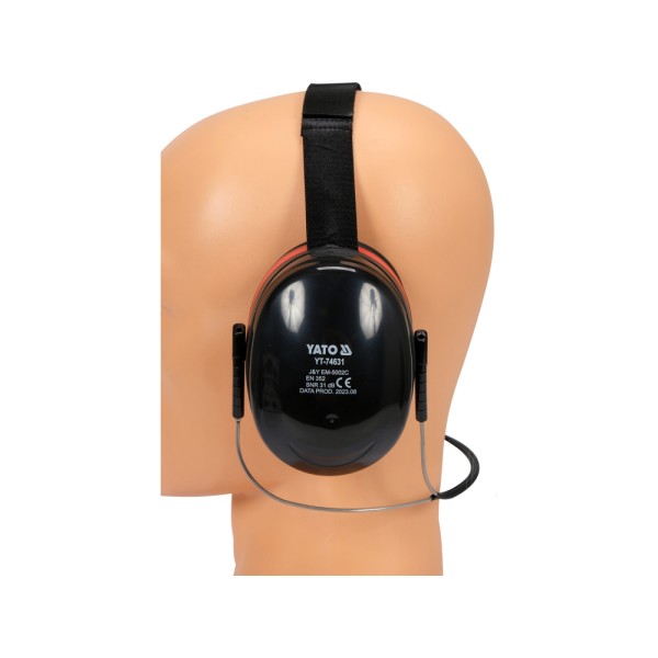 NAUSZNIKI PRZECIWHAŁASOWE Z PAŁĄKIEM NA KARK 31 DB YT-74631