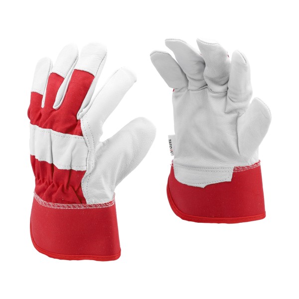 RĘKAWICE BUDOWLANE KOZIA SKÓRA LICOWA ROZM. 9 YT-746402