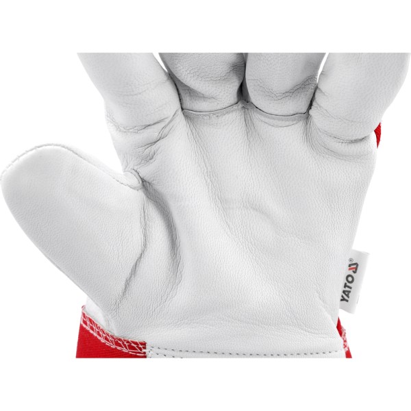 RĘKAWICE BUDOWLANE KOZIA SKÓRA LICOWA ROZM. 9 YT-746402