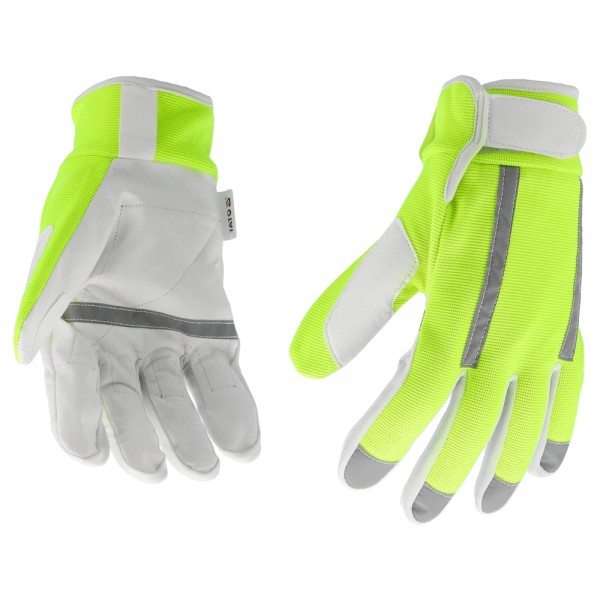 RĘKAWICE OCHRONNE ODBLASKOWE ROZM. 10 YT-74670