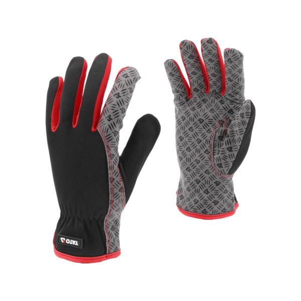 RĘKAWICE ROBOCZE ANTYPOŚLIZGOWE SKÓRA SYNTETYCZNA ROZM. 7 YT-74676