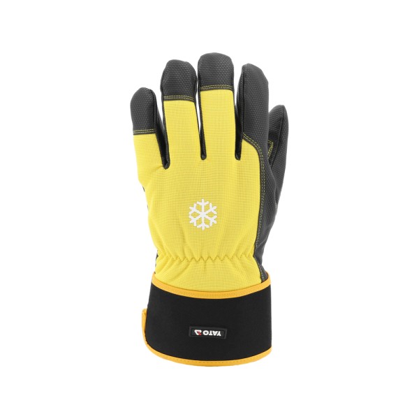 RĘKAWICE ROBOCZE OCIEPLANE WZMACNIANE ROZM. 10 YT-74690