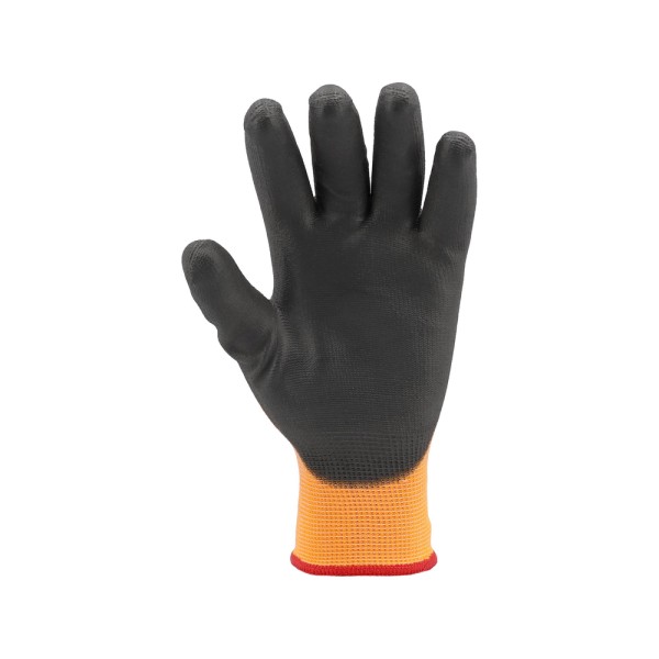 RĘKAWICE OCHRONNE POWLEKANE PU Z POWŁOKĄ DO OBSŁUGI SMARTFONA ROZMIAR 10 YT-74753