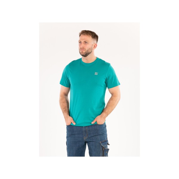 KOSZULKA T-SHIRT BASIC ZIELONA ROZM. M YT-78489