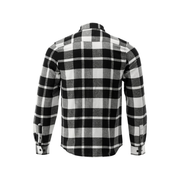 KOSZULA FLANELOWA BIAŁA ROZM. L YT-78814