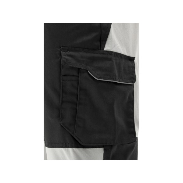 SPODNIE ROBOCZE 4-WAY STRETCH SERWAL BLACK ROZM. L YT-79092