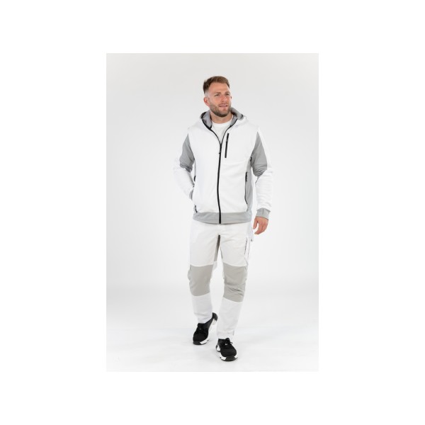 SPODNIE ROBOCZE 4-WAY STRETCH SERWAL WH. ROZM. 2XL YT-79104