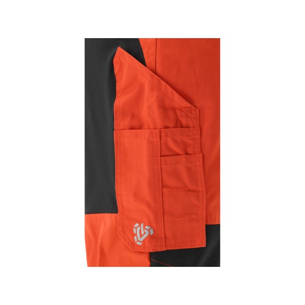 SPODNIE ROBOCZE 4-WAY STRETCH SERWAL ORANGE ROZM. M YT-79111