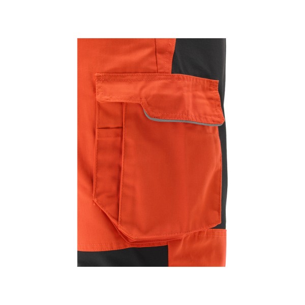 SPODNIE ROBOCZE 4-WAY STRETCH SERWAL ORANGE ROZM. XL YT-79113