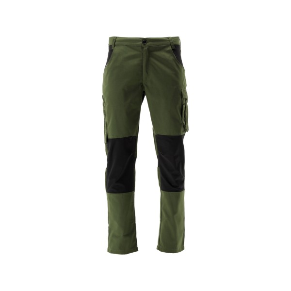 SPODNIE ROBOCZE 4-WAY STRETCH SERWAL GREEN ROZM. M YT-79121