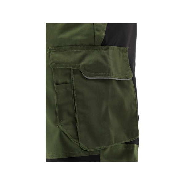 SPODNIE ROBOCZE 4-WAY STRETCH SERWAL GREEN ROZM. L YT-79122