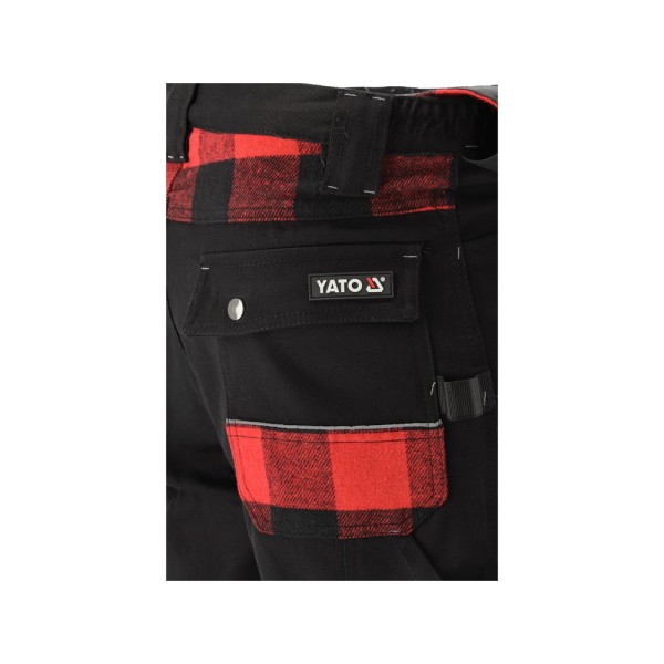 SPODNIE ROBOCZE MONTERSKIE STRETCH REBAR ROZM. S YT-79360