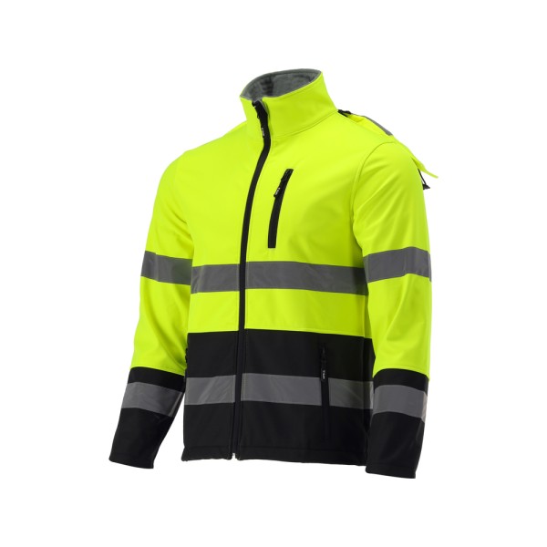 KURTKA SOFTSHELL OSTRZEGAWCZA ORIOLUS ROZM. XL YT-79397