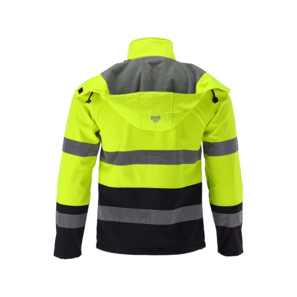 KURTKA SOFTSHELL OSTRZEGAWCZA ORIOLUS ROZM. XL YT-79397