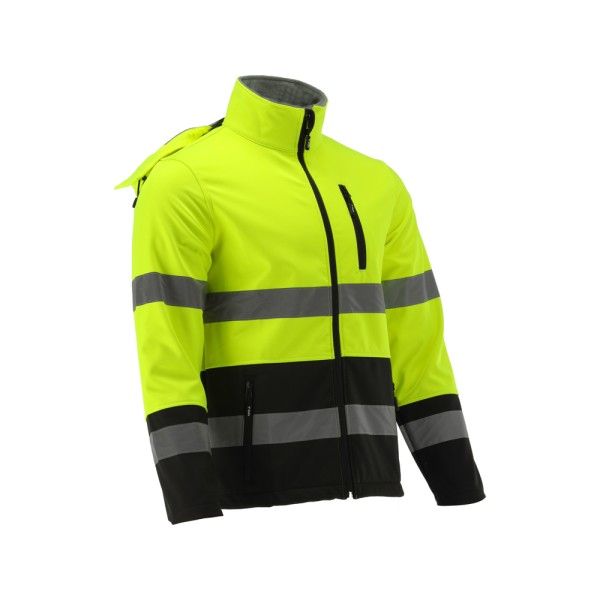 KURTKA SOFTSHELL OSTRZEGAWCZA ORIOLUS ROZM. 2XL YT-79398