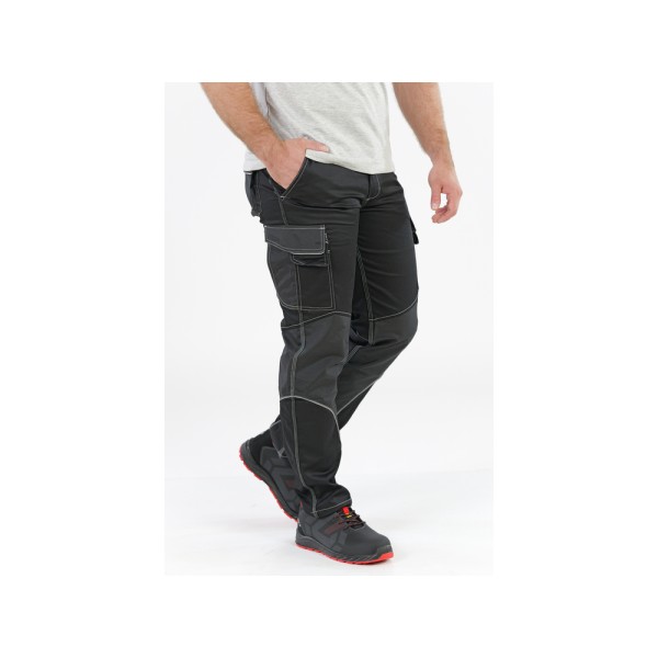 SPODNIE ROBOCZE STRETCH ONYX ROZM. 3XL YT-79445