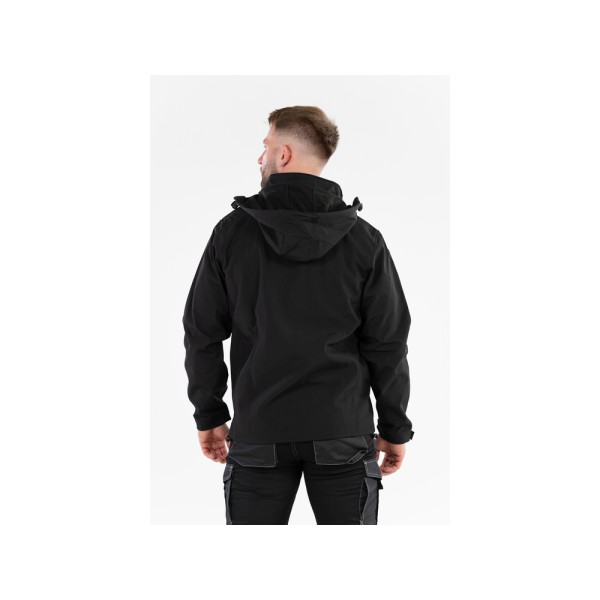 KURTKA SOFTSHELL Z KAPTUREM OBSIDIAN ROZM. S YT-79550