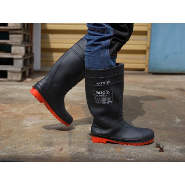 KALOSZE Z METALOWYM PODNOSKIEM             ROZM. 42 YT-80884