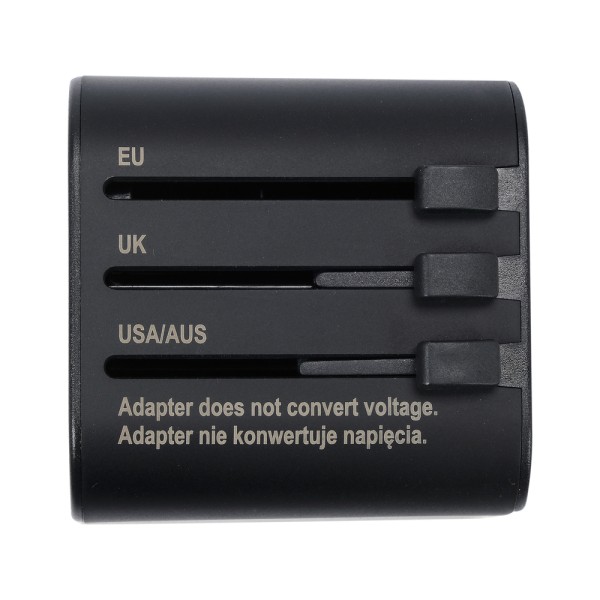 UNIWERSALNY ADAPTER PODRÓŻNY DO PONAD 150 KRAJÓW YT-81302