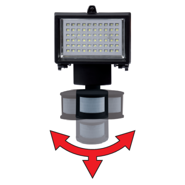 REFLEKTOR LED SOLARNY 4W Z CZUJNIKIEM RUCHU YT-81860