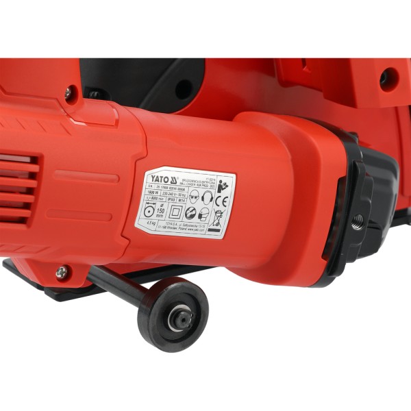 BRUZDOWNICA 1800W 150MM W KPL. TARCZE 150MM 2SZT YT-82016