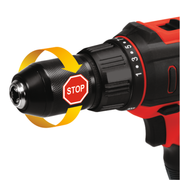 WIERTARKO WKRETARKA SIECIOWA 13MM;40NM YT-82060