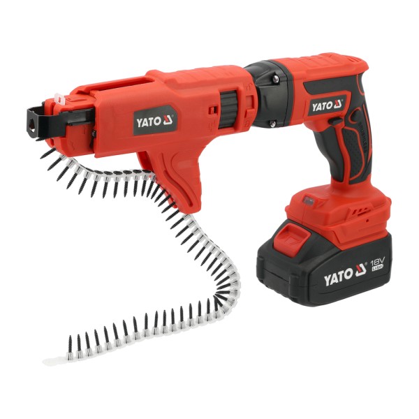 WKRĘTARKA TAŚMOWA 18V - AKUMULATOR 4AH YT-82075