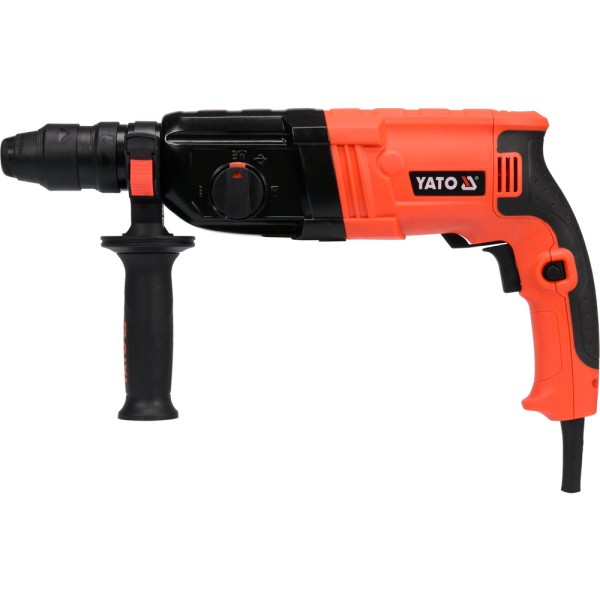 MŁOTOWIERTARKA 850W Z WYMIENNĄ GŁOWICĄ I METALOWĄ OBUDOWĄ YT-82122