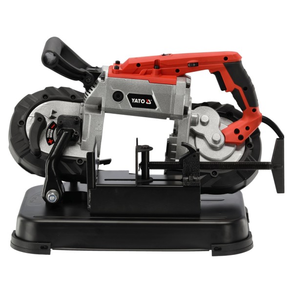 PRZECINARKA TAŚMOWA Z PODSTAWĄ (ZDEJMOWANĄ) 1100W ZASIĘG CIĘCIA 127MM X 127MM YT-82185