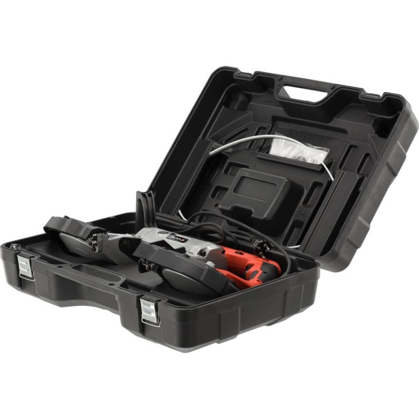 PRZECINARKA TAŚMOWA Z PODSTAWĄ (ZDEJMOWANĄ) 1100W ZASIĘG CIĘCIA 127MM X 127MM YT-82185